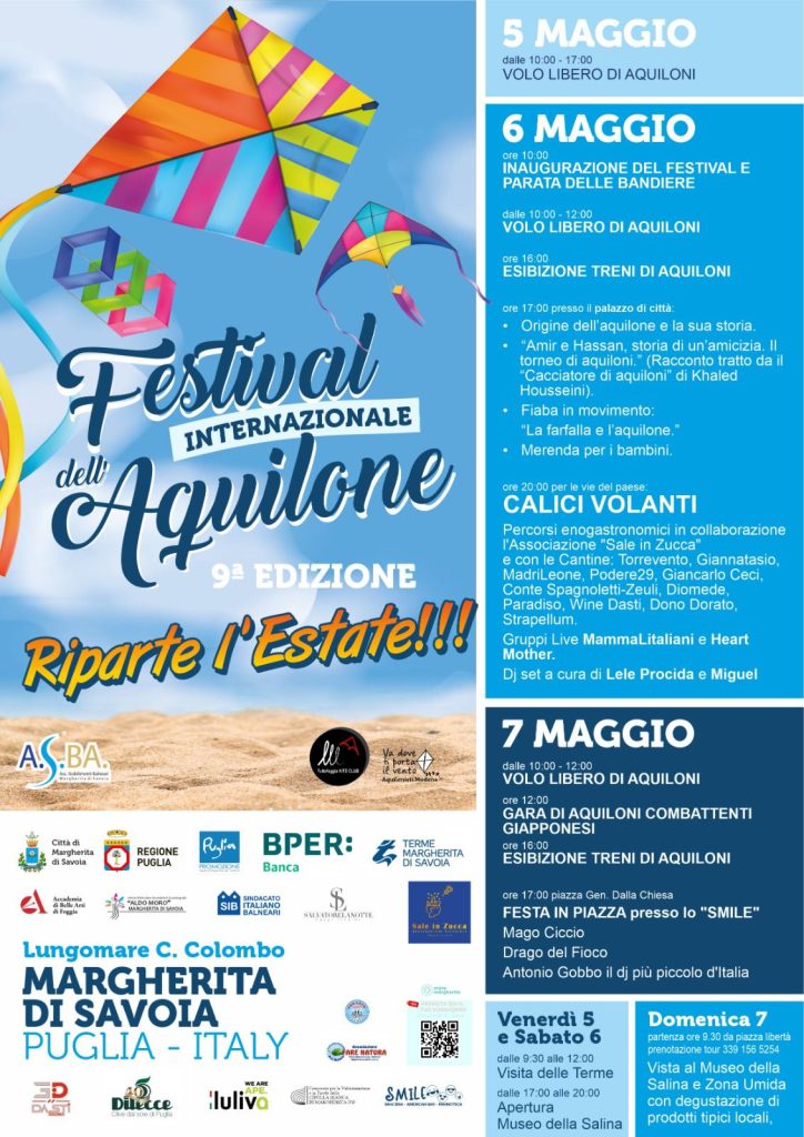 Festival Internazionale dell’Aquilone dal 5 al 7 maggio