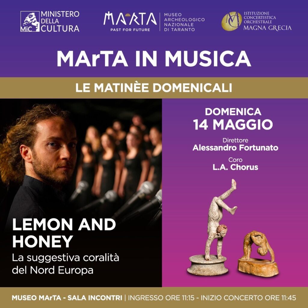 “Lemon and Honey”: domenica 14 maggio torna “MArTA in Musica”