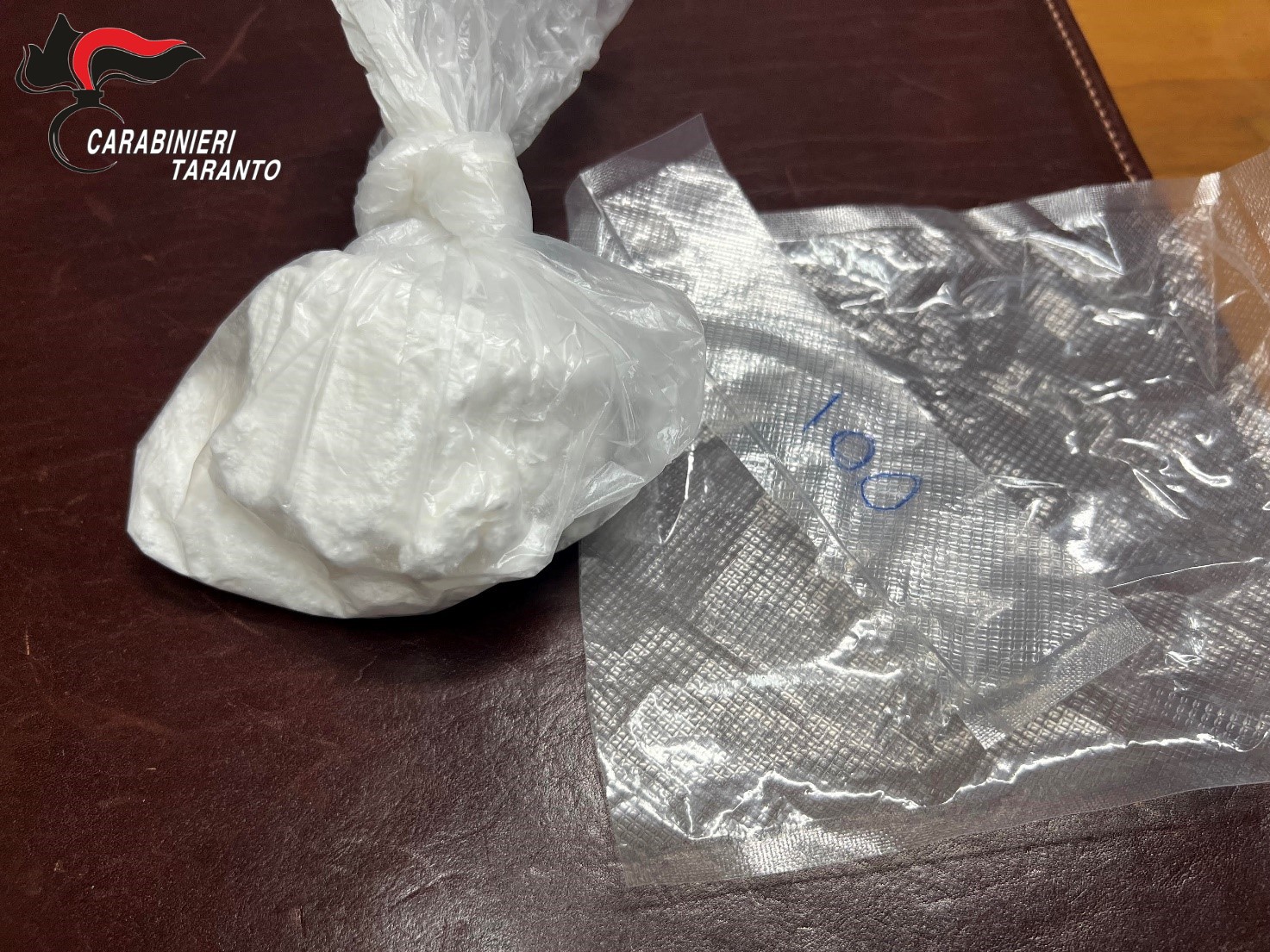 Manduria: sorpresa con 100 grammi di cocaina, arrestata