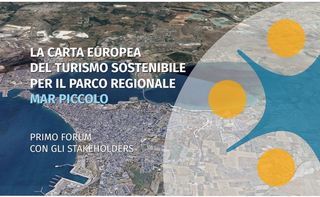 Parco “Mar Piccolo”, partono i forum per candidarlo alla “Carta Europea del Turismo Sostenibile”