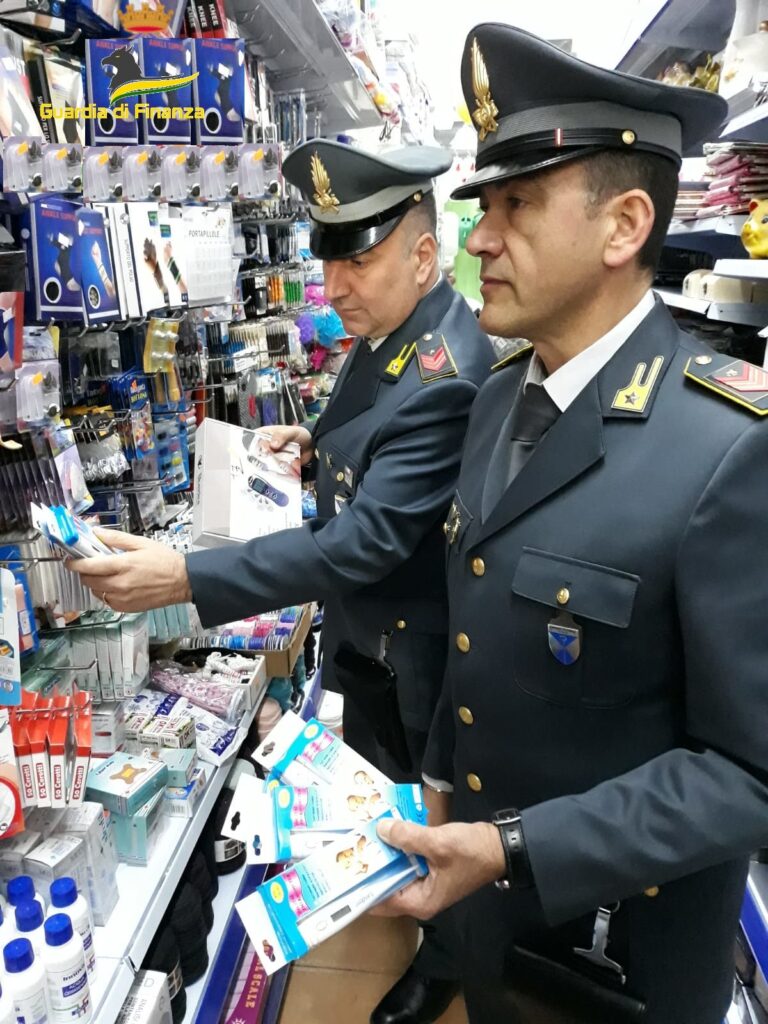 Guardia di Finanza Taranto: sequestrati oltre 97 mila prodotti pericolosi per la salute