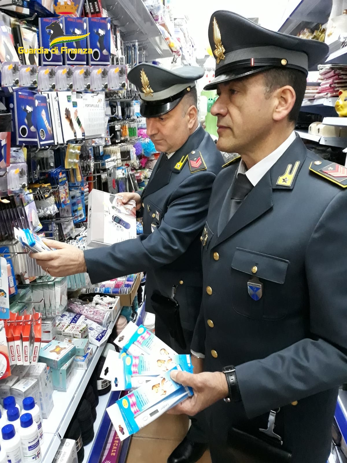 Guardia di Finanza Taranto: sequestrati oltre 97 mila prodotti pericolosi per la salute