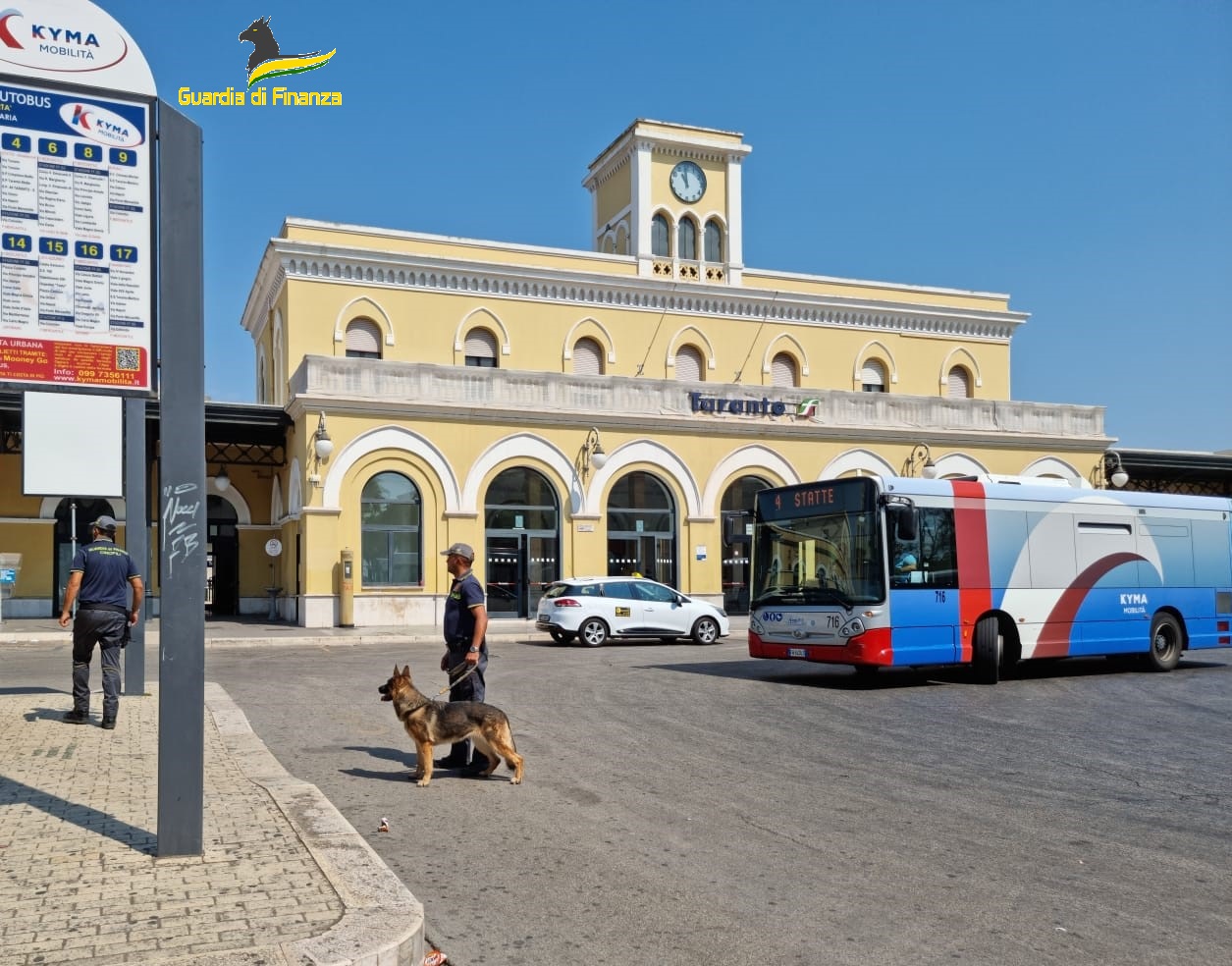 Taranto: sequestrate dai finanzieri sostanze stupefacenti, segnalati 26 responsabili