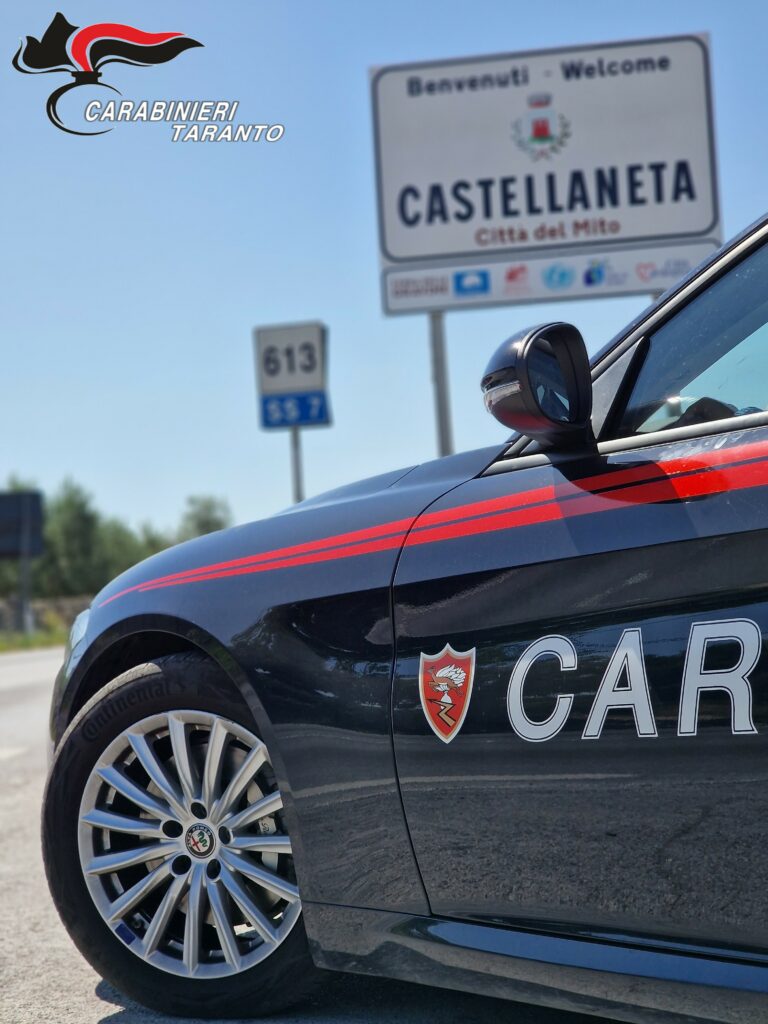 Furto nelle campagne, un arresto a Castellaneta