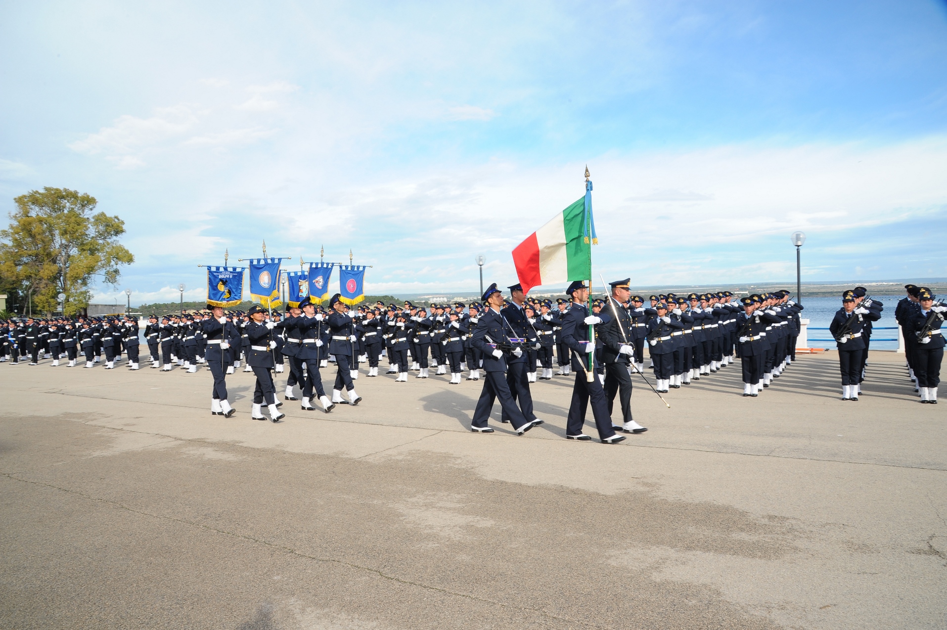 Giuramento degli allievi in addestramento alla SVAM