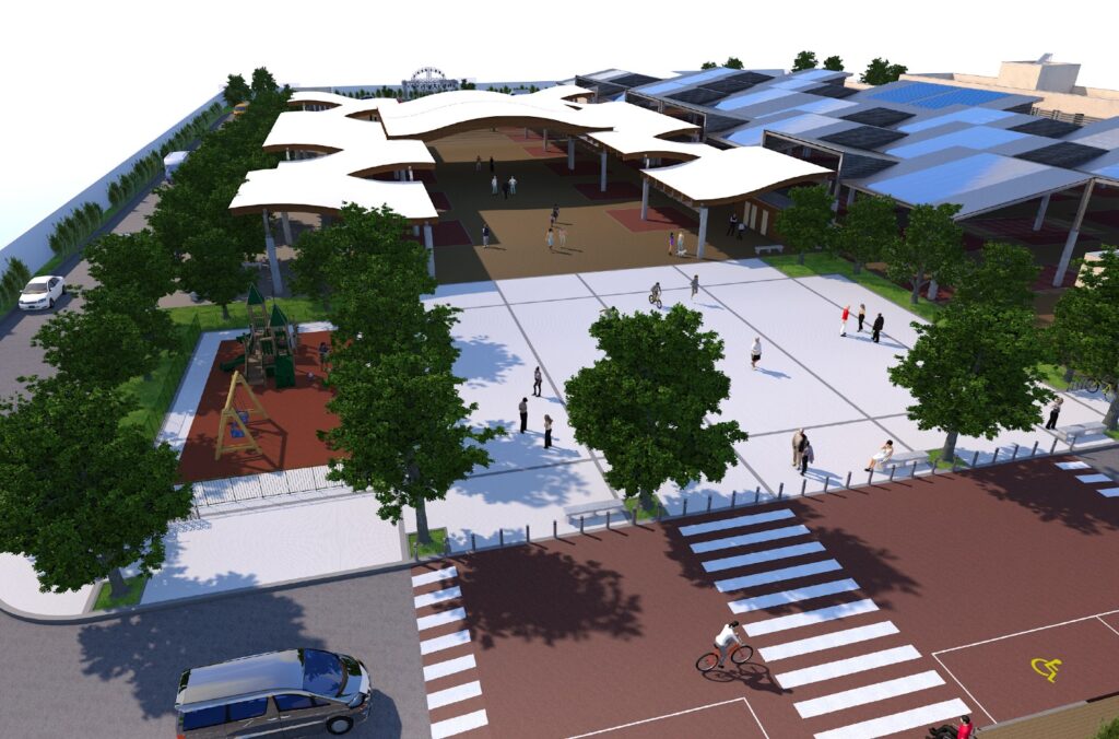 Tamburi, via libera al progetto definitivo per la nuova area mercatale