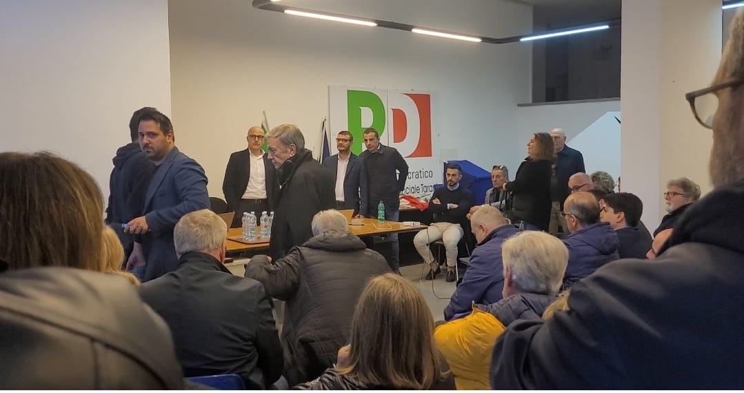 Filippetti e Tursi (Pd): “Melucci scappa dal voto, non può più amministrare Taranto”
