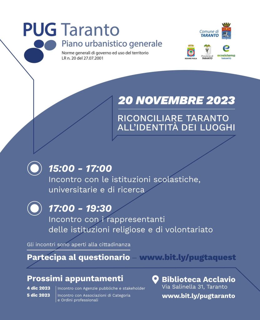 Pug, proseguono gli incontri di partecipazione