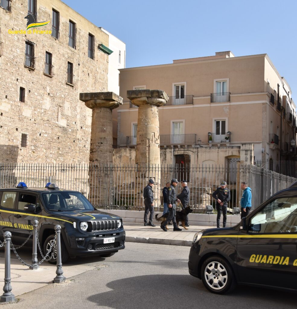 Guardia di Finanza Taranto: sequestrate sostanze stupefacenti, segnalate 31 persone