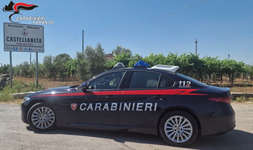 Palagianello: violenza domestica, i carabinieri arrestano un 52enne
