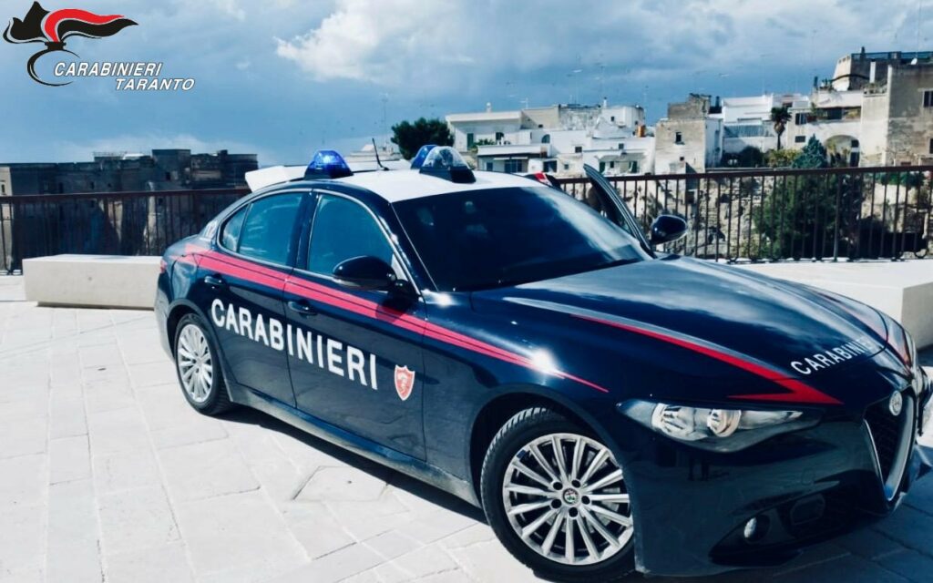 Sei arresti dei carabinieri per furto, spaccio, incendio aggravato, ricettazione e detenzione armi