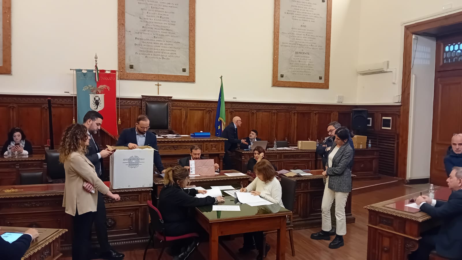 Taranto: risultati elezioni Consiglio provinciale
