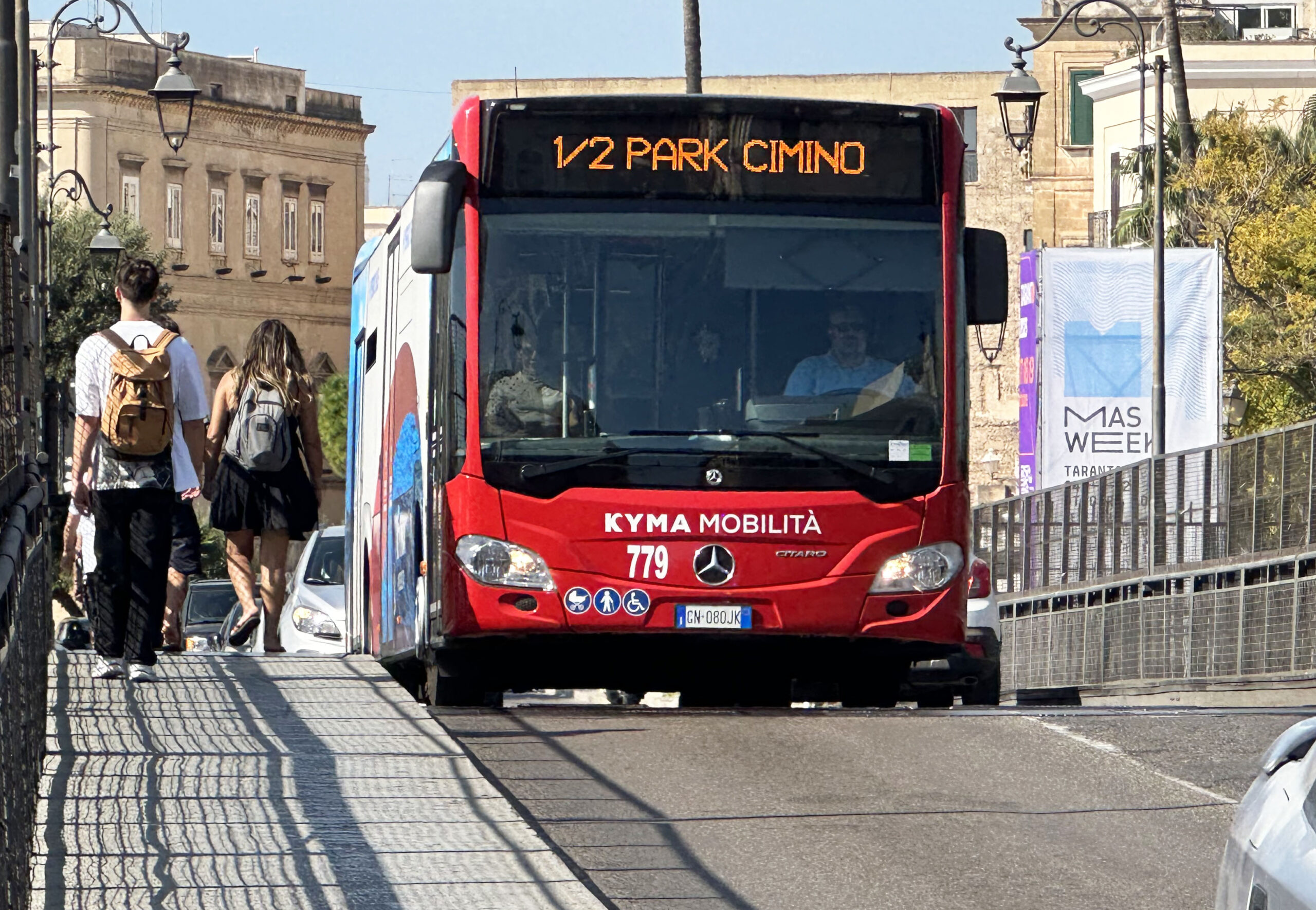 Variazioni linee autobus Kyma Mobilità per la StraTaranto