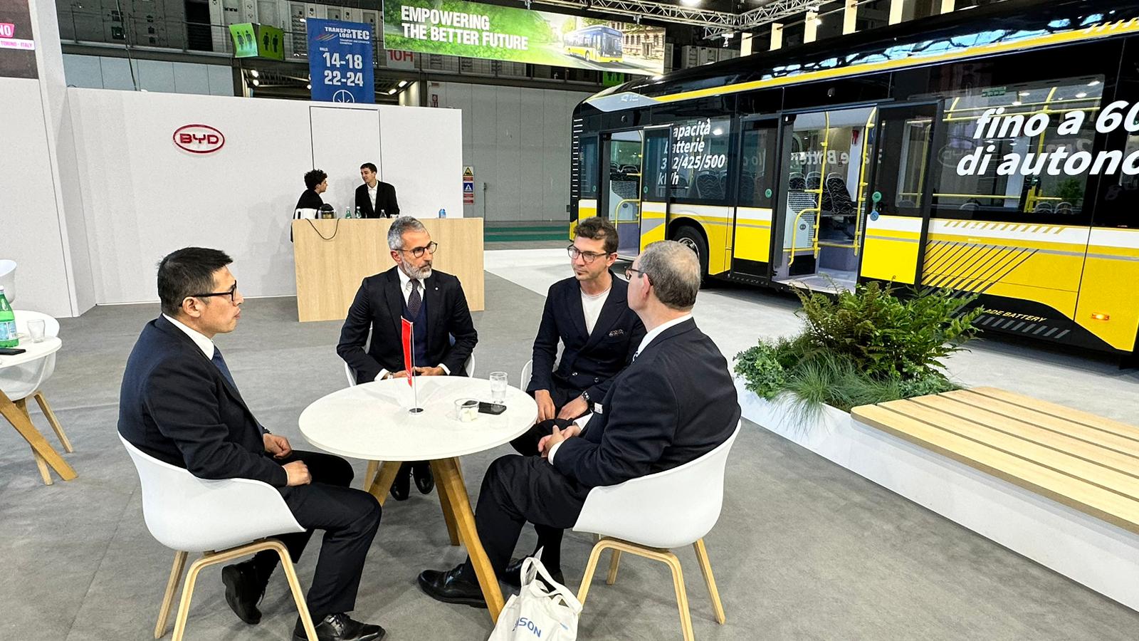 BRT, delegazione del Comune presente alla “Next Mobility Exhibition di Milano”